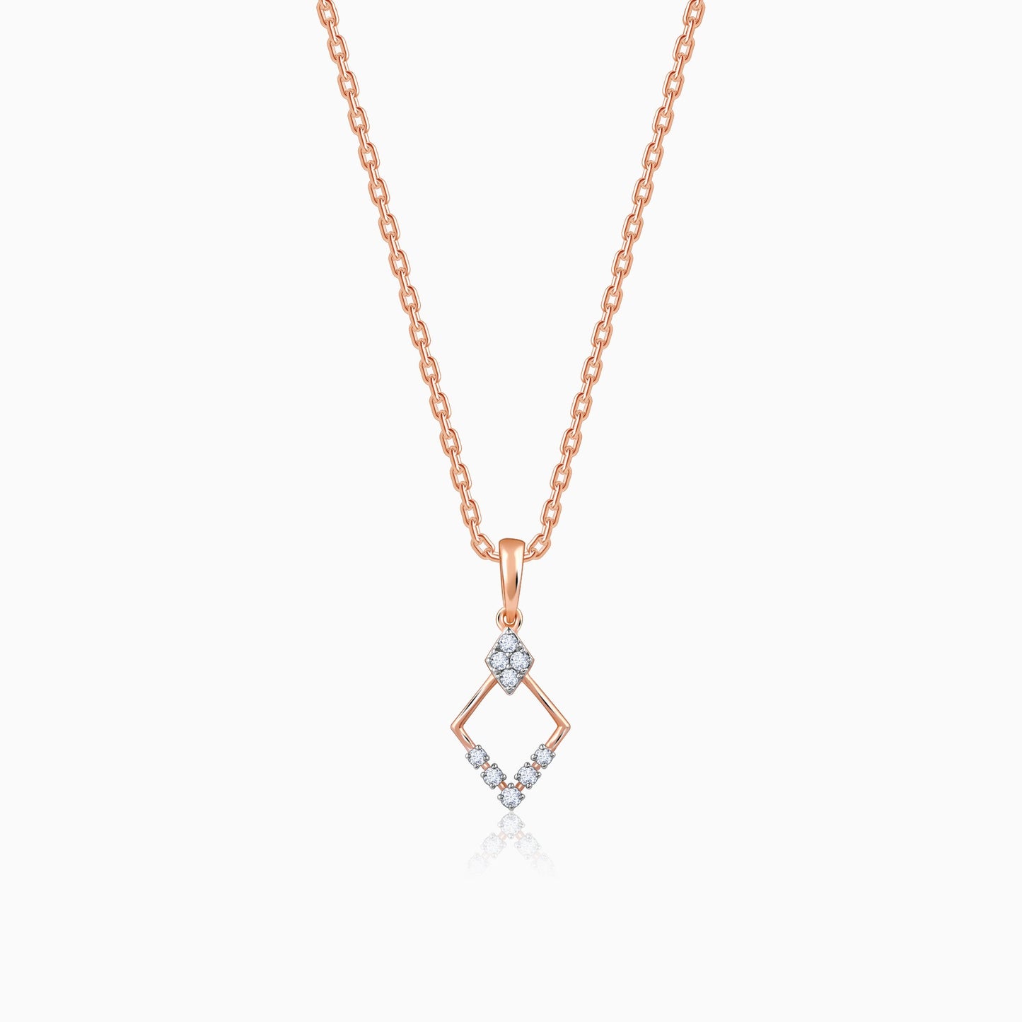 Gold Funkeln Diamond Pendant