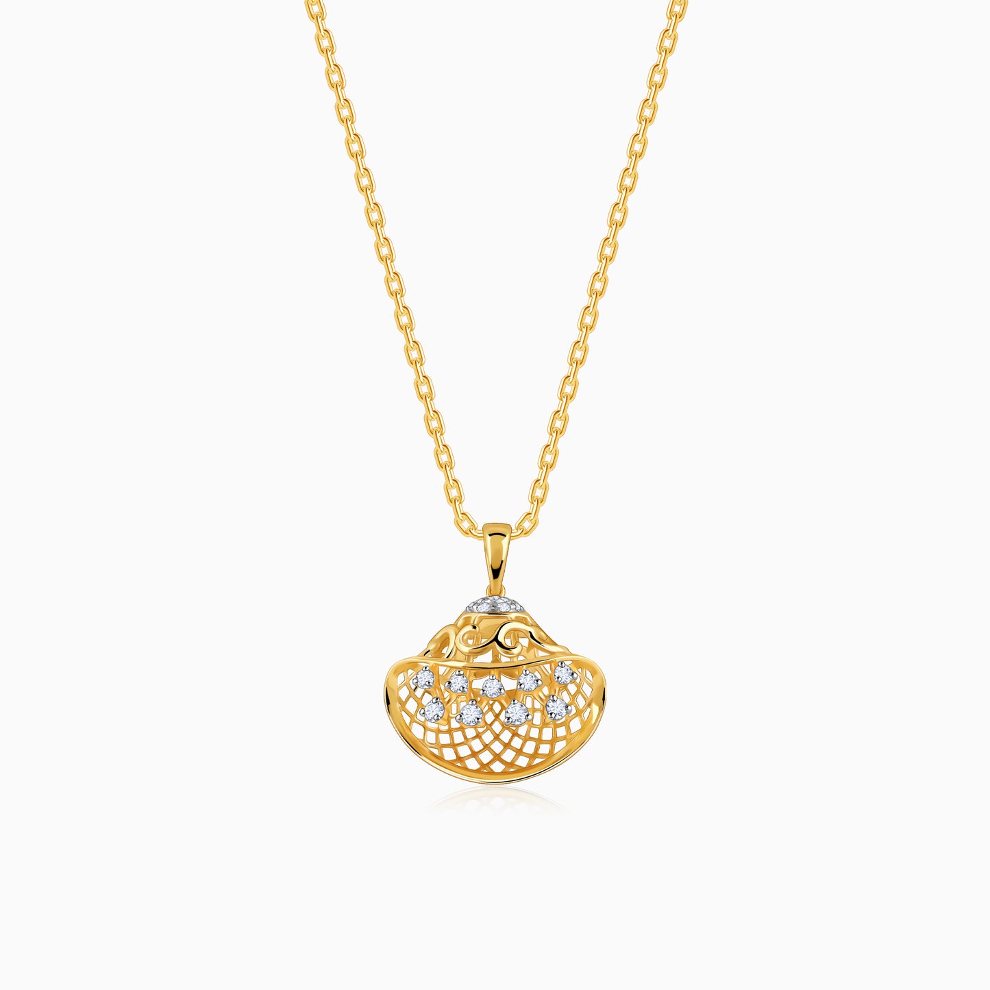 Gold Dream Radiance Diamond Pendant