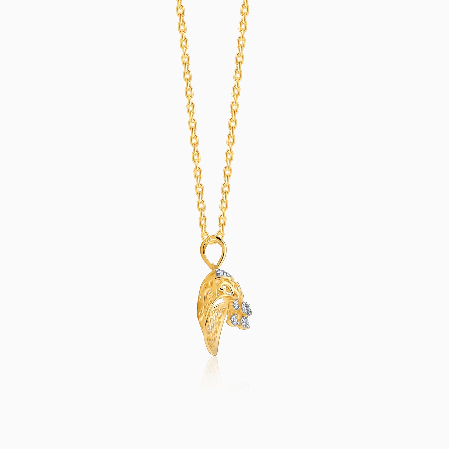 Gold Dream Radiance Diamond Pendant