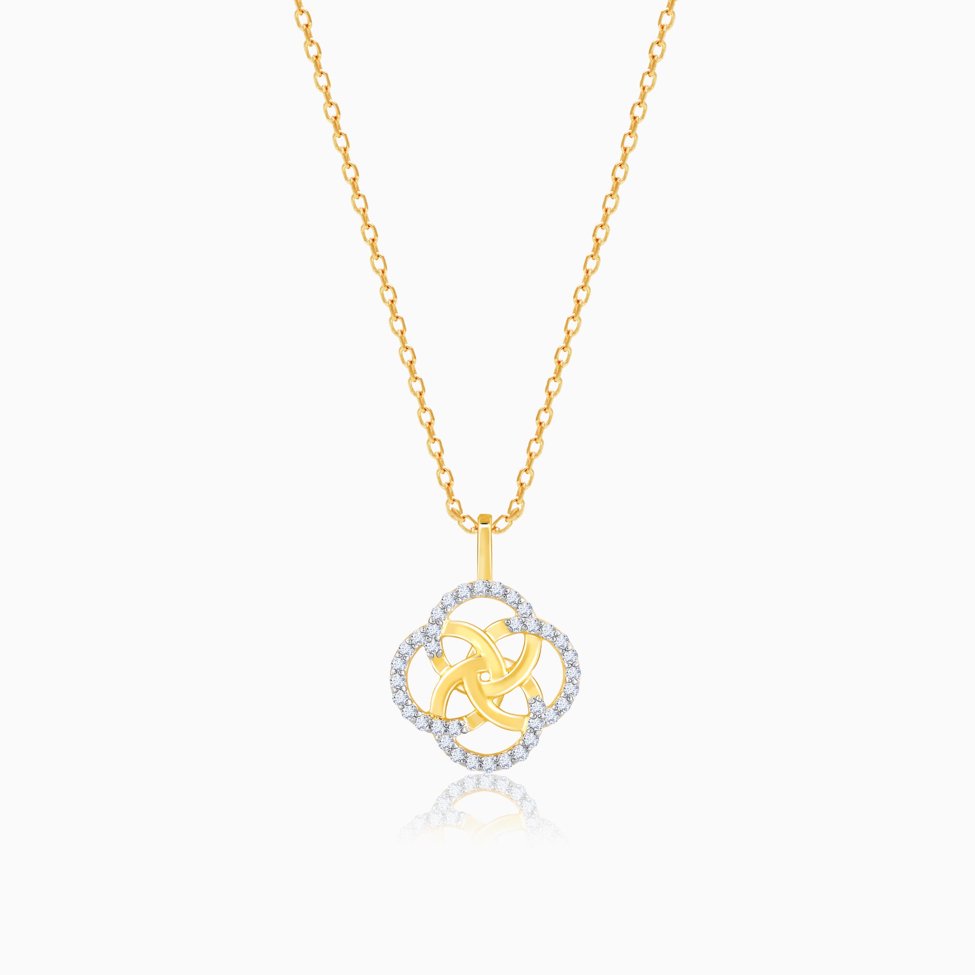 14k Sparkle Hexagon Disc Initial Necklace – FERKOS FJ