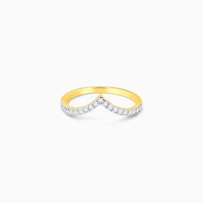 Gold Serene Valley Diamond Ring