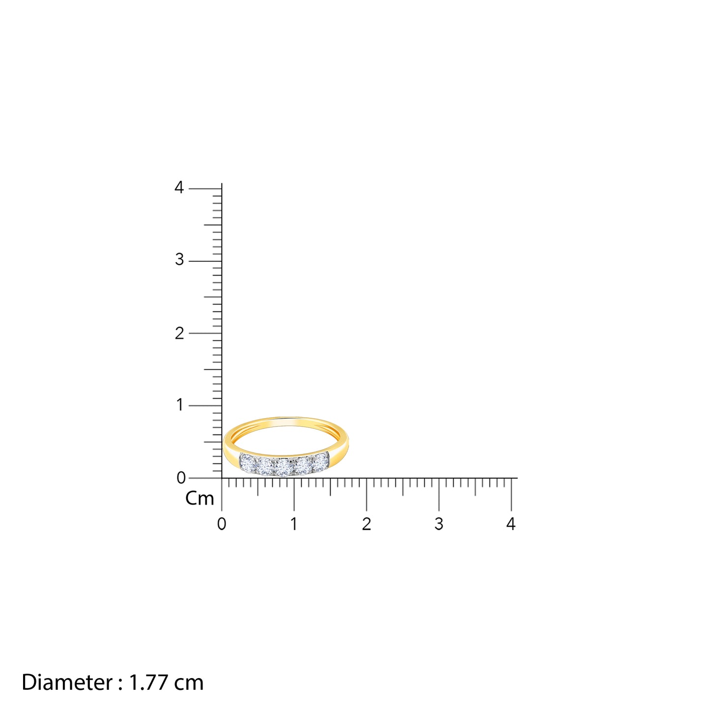 Gold Everlasting Radiance Diamond Ring