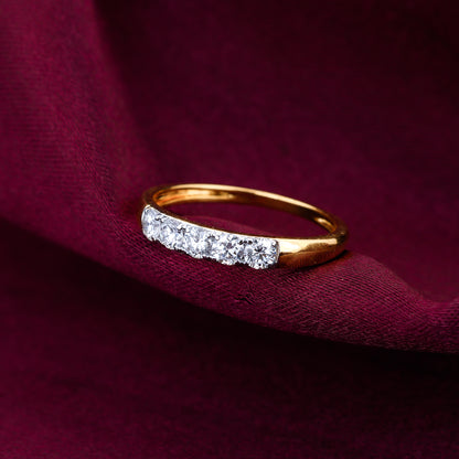 Gold Everlasting Radiance Diamond Ring