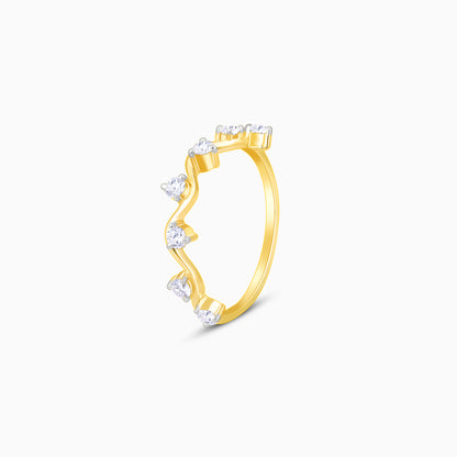 Gold Gentle Desire Diamond Ring