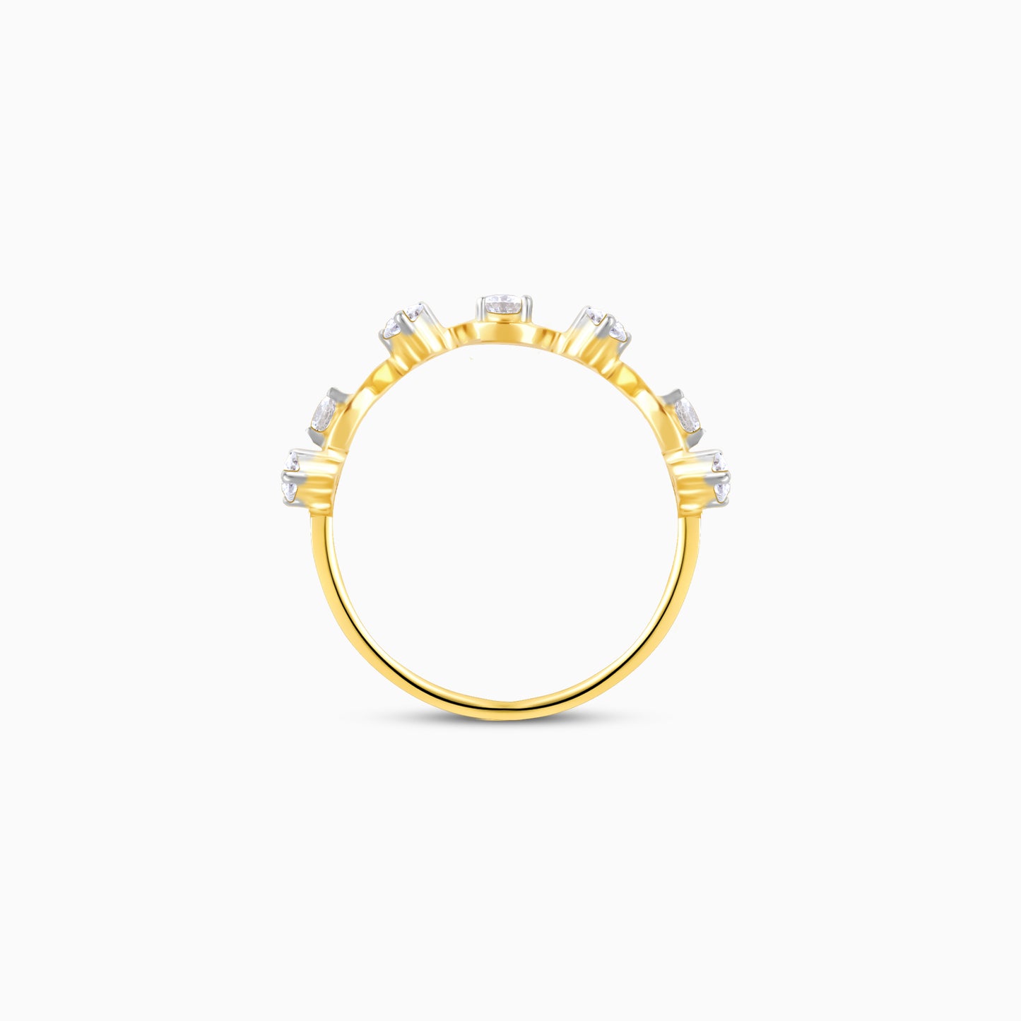 Gold Gentle Desire Diamond Ring