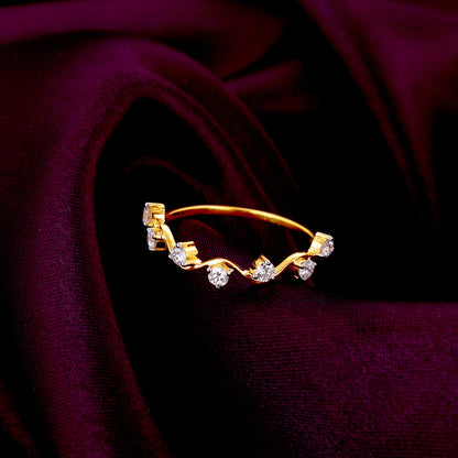 Gold Gentle Desire Diamond Ring