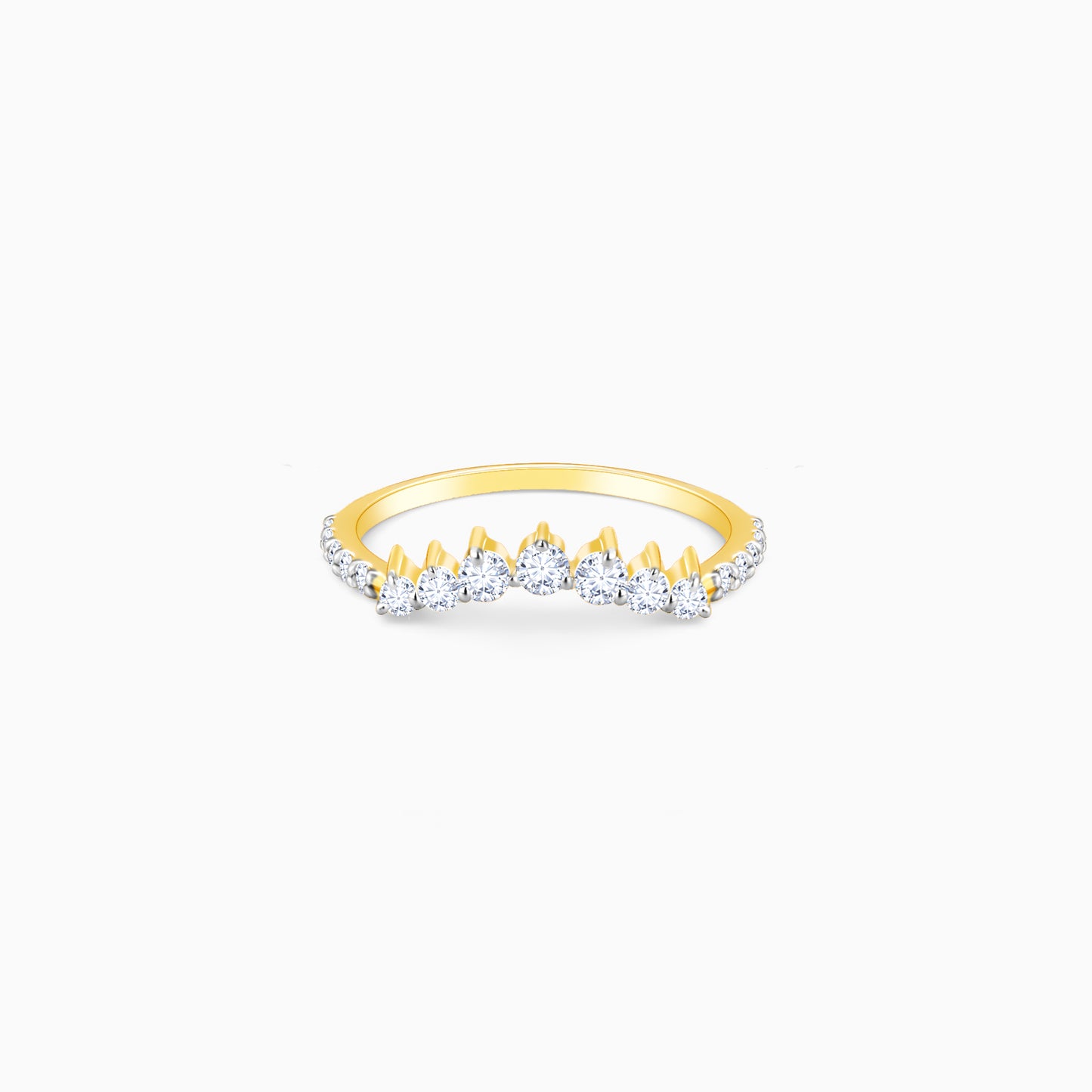 Gold Sublime Affection Diamond Ring