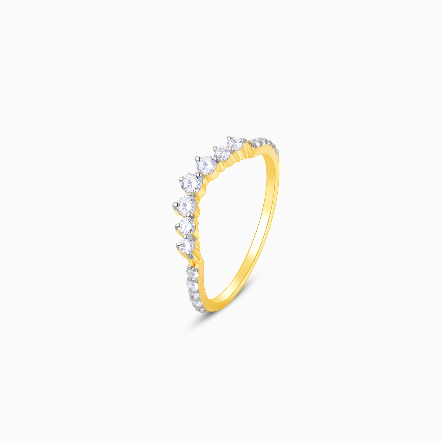 Gold Sublime Affection Diamond Ring