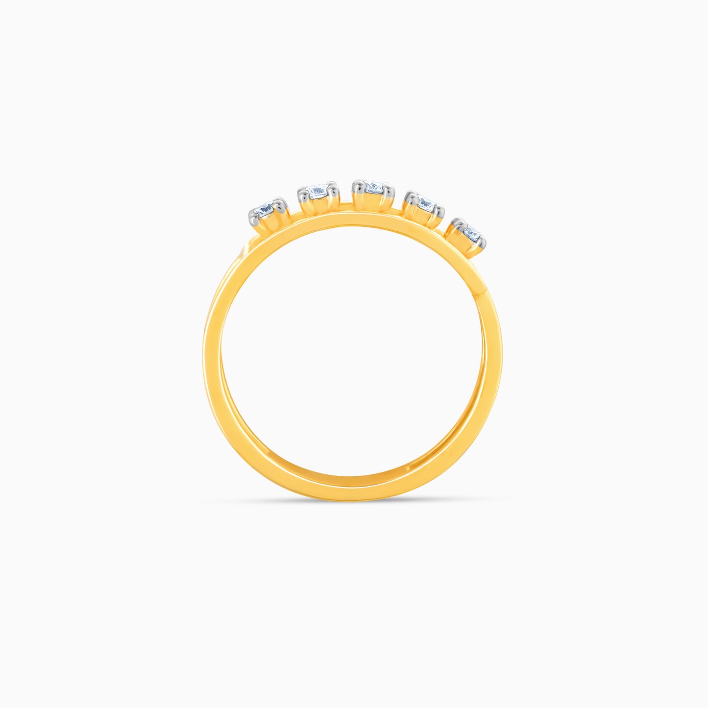 Gold Dazzling Diamond Ring