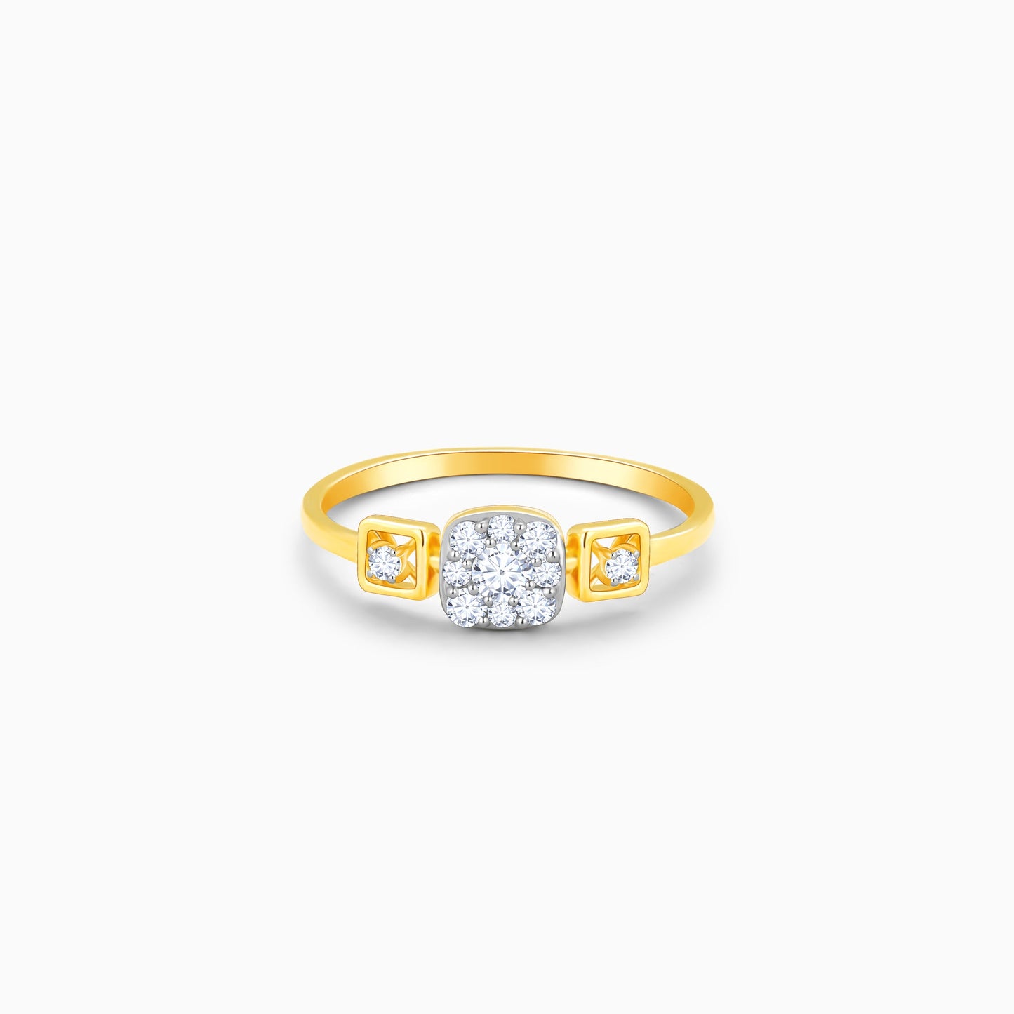 Gold Tapestry Of Life Diamond Ring