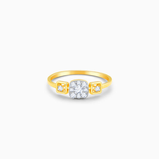 Gold Tapestry Of Life Diamond Ring