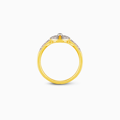 Gold Gleaming Prestige Diamond Ring