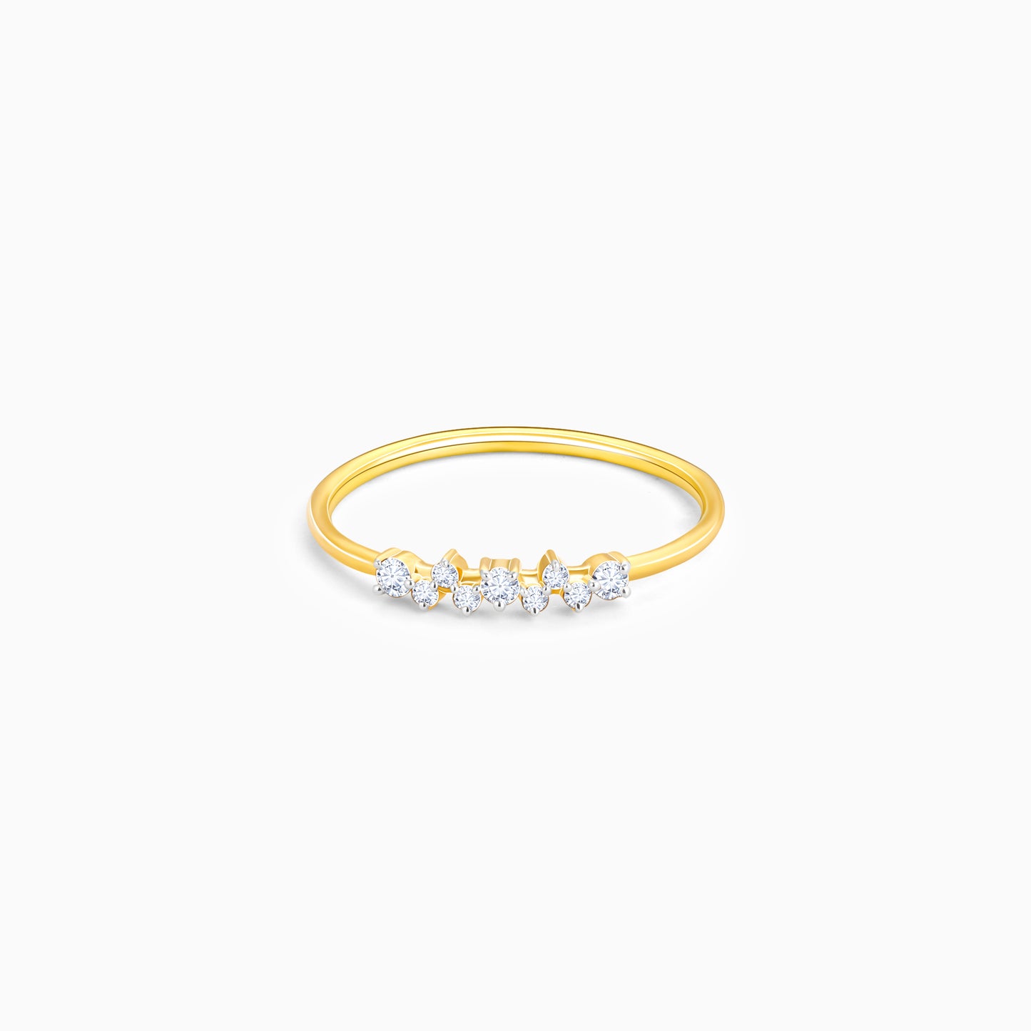 Gold Classic Elegance Diamond Ring