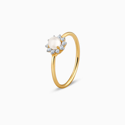 Gold Swank Diamond Ring