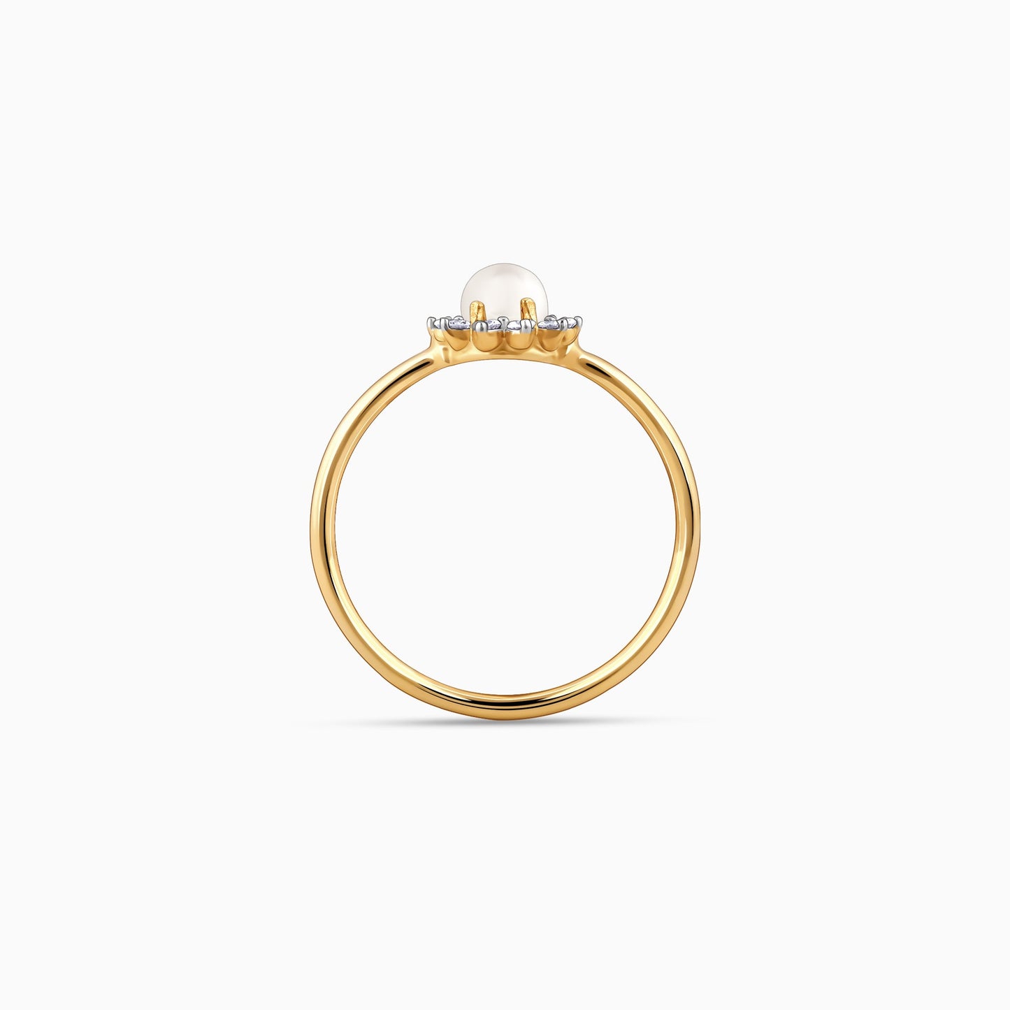 Gold Swank Diamond Ring