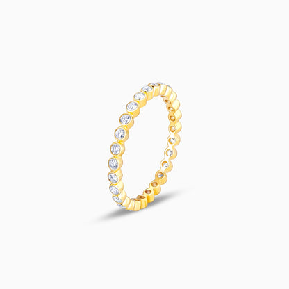 Gold Classic Band Diamond Ring