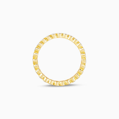 Gold Classic Band Diamond Ring