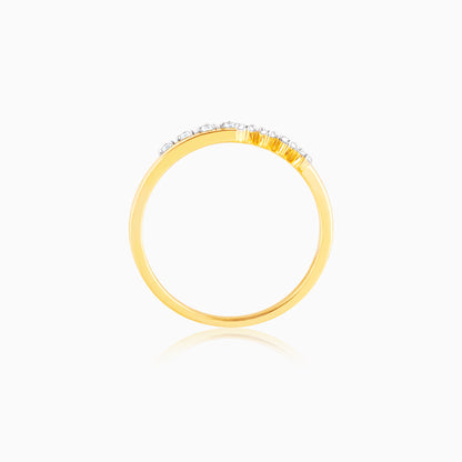 Gold Smiling Delight Diamond Ring