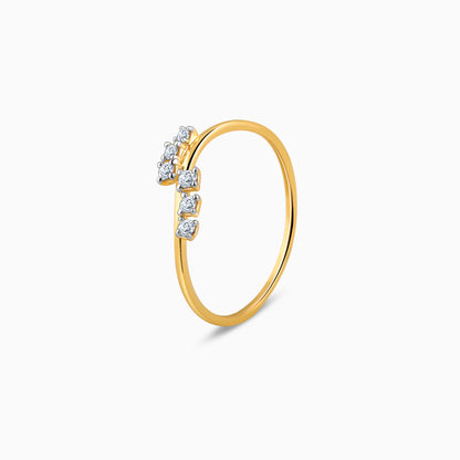 Gold Impeccable Diamond Ring