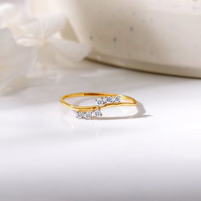 Gold Impeccable Diamond Ring