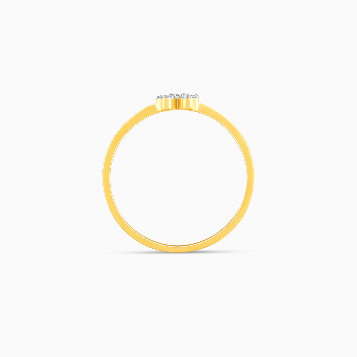 Gold Bloom Diamond Ring