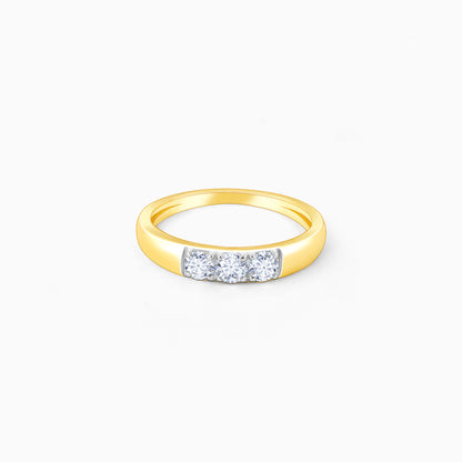 Gold Celestial Radiance Diamond Ring