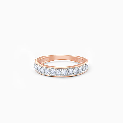 Rose Gold Elegant Engagement Diamond Ring