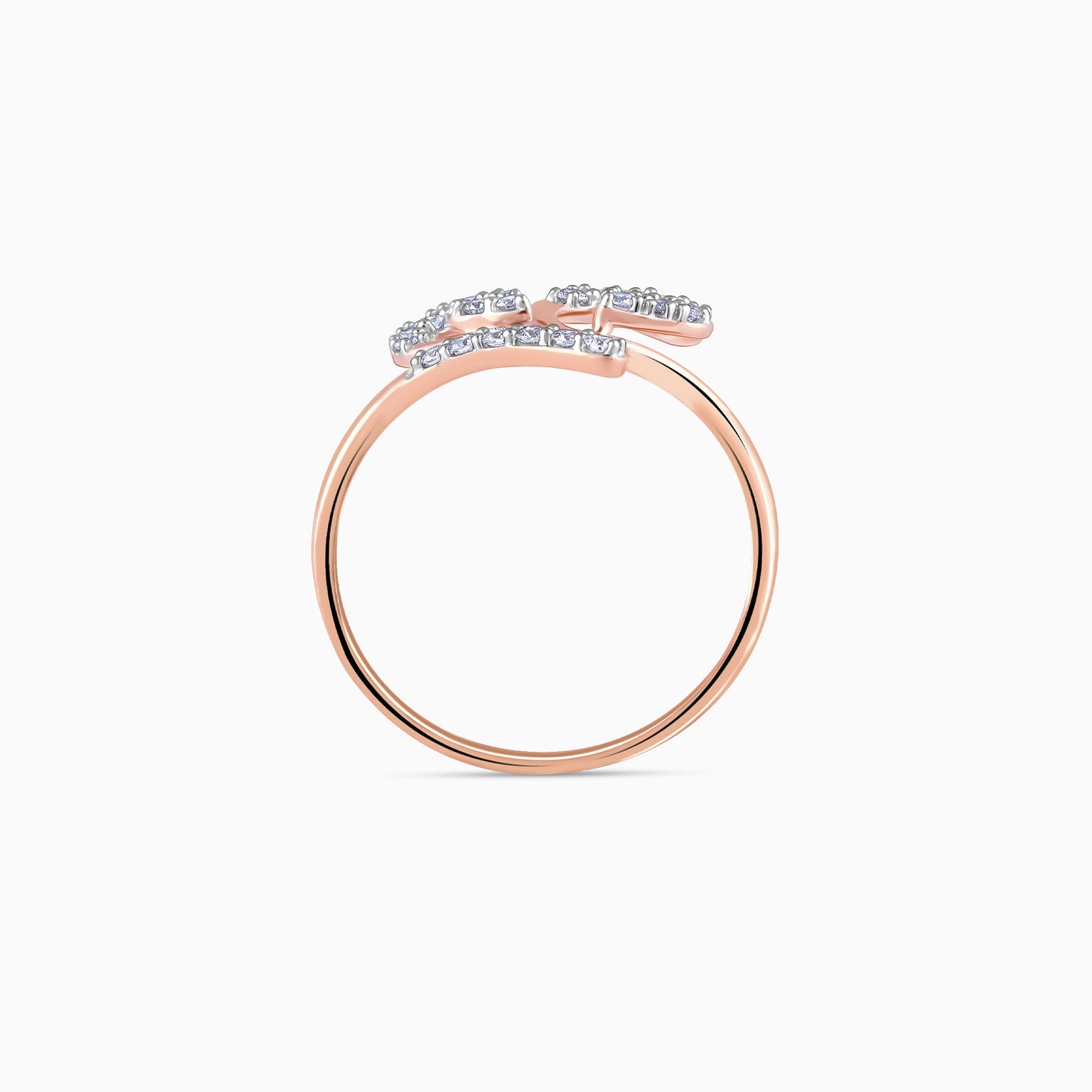 Rose Gold Fervor Diamond Ring