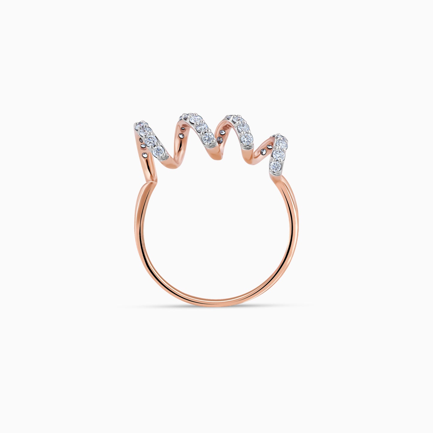 Rose Gold Lambency Diamond Ring