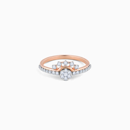 Rose Gold Pulchritude Diamond Ring