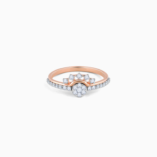 Rose Gold Pulchritude Diamond Ring