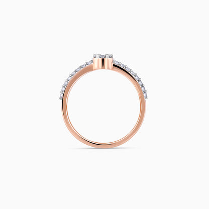 Rose Gold Pulchritude Diamond Ring