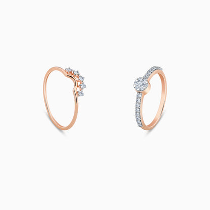 Rose Gold Pulchritude Diamond Ring