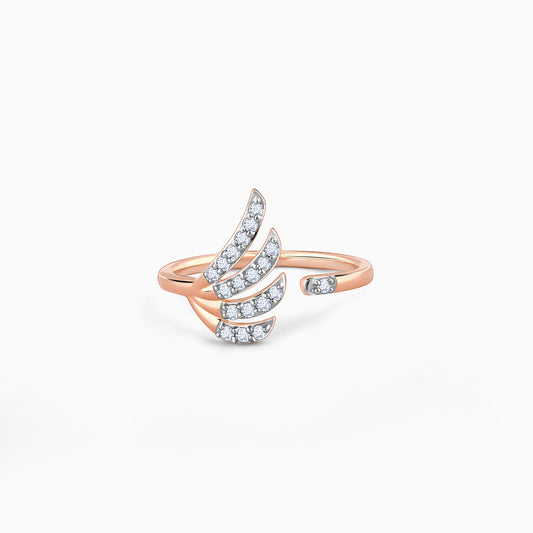 Rose Gold Incandescent Diamond Ring