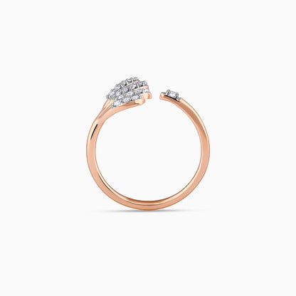 Rose Gold Incandescent Diamond Ring