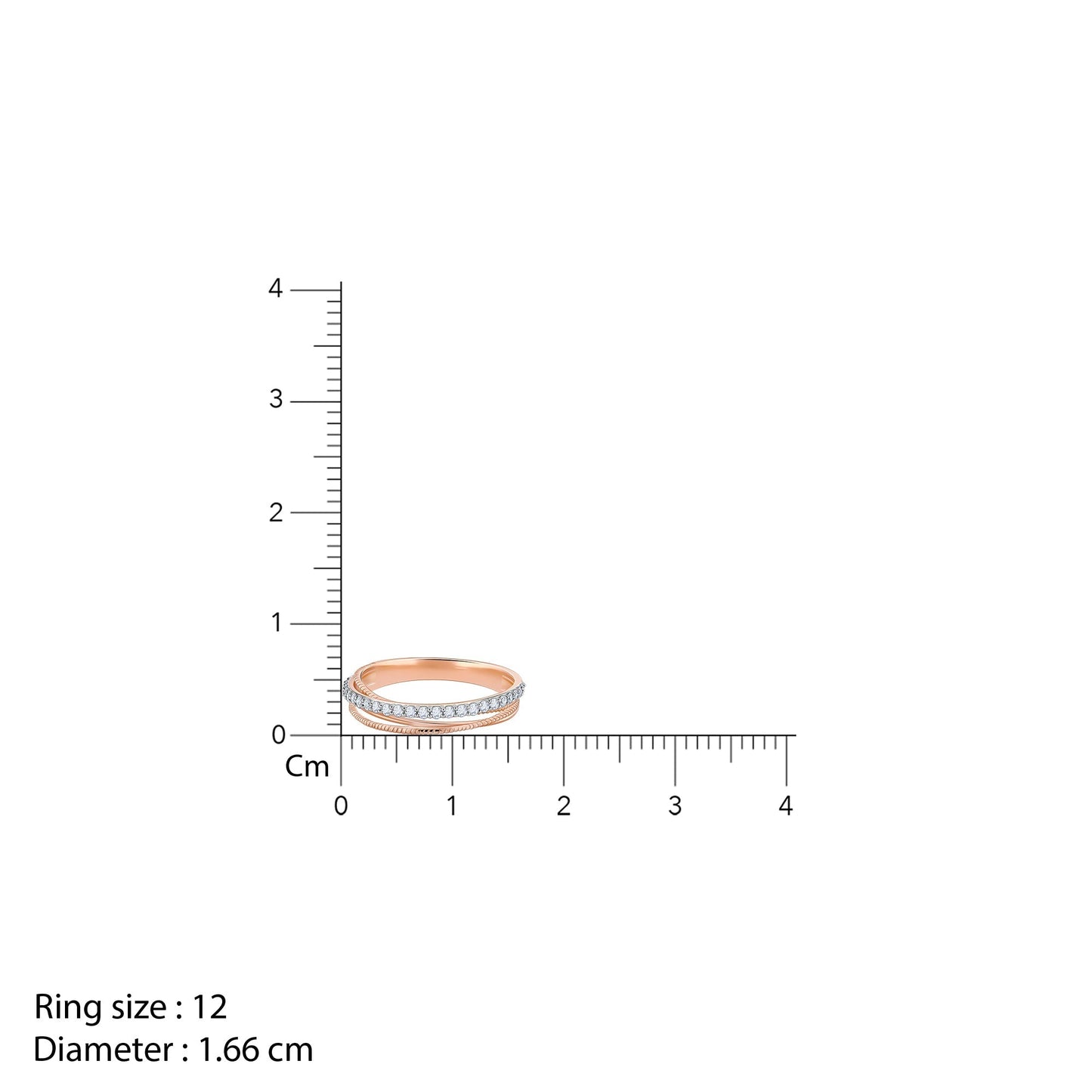 Rose Gold Luminosity Diamond Ring