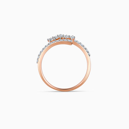 Rose Gold Everlasting Diamond Ring