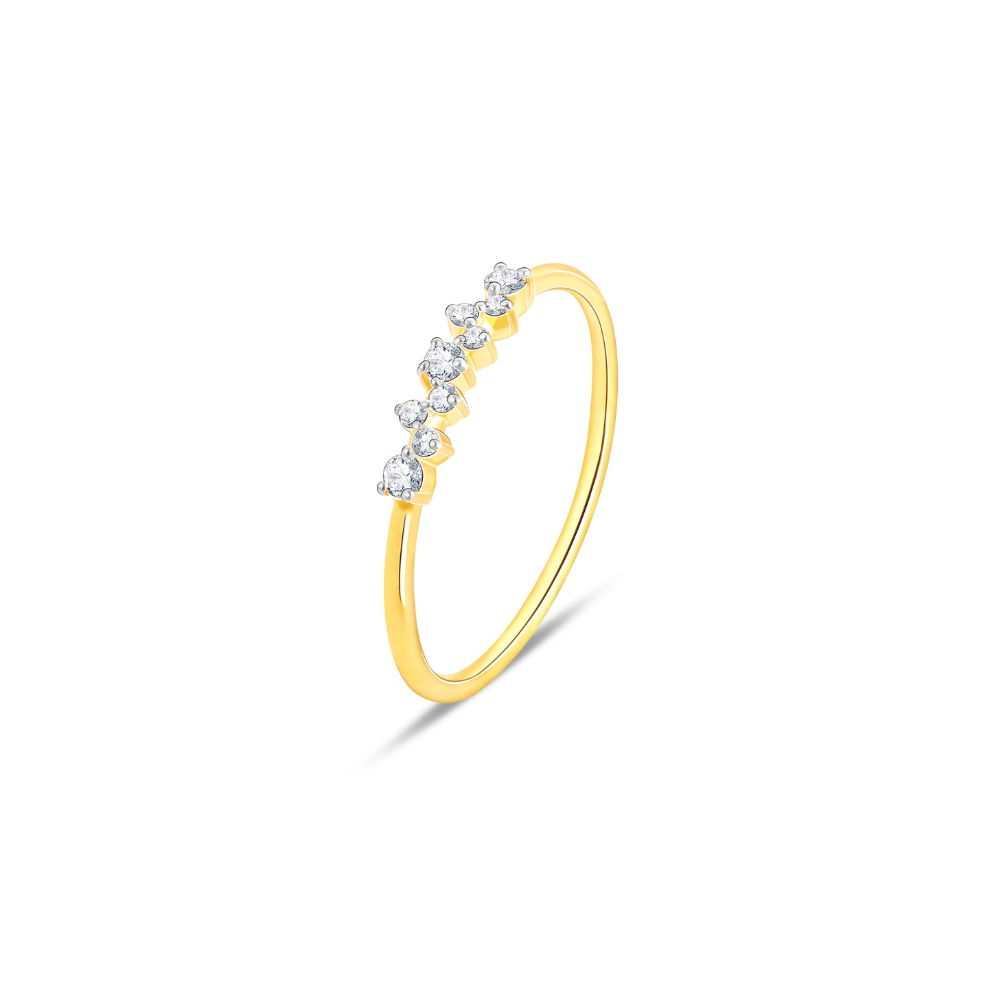 Gold Classic Elegance Diamond Ring