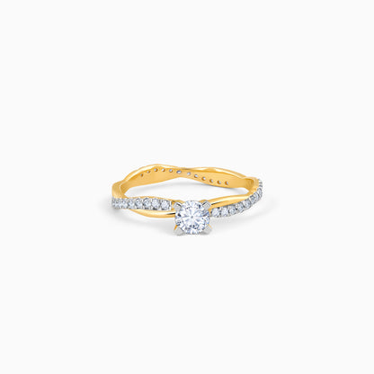 Gold Bold Beauty Diamond Ring