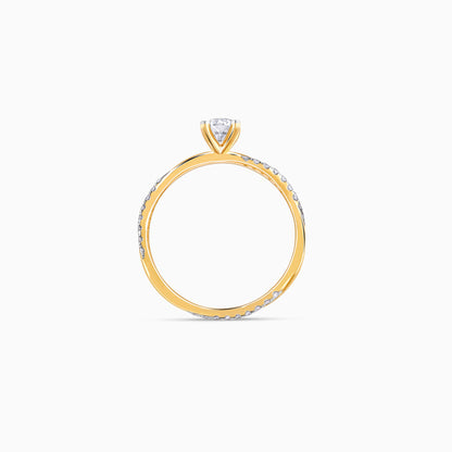 Gold Bold Beauty Diamond Ring