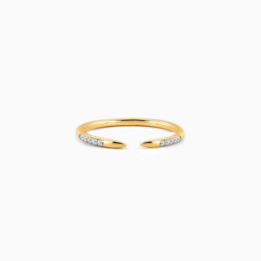 Gold Serene Diamond Ring