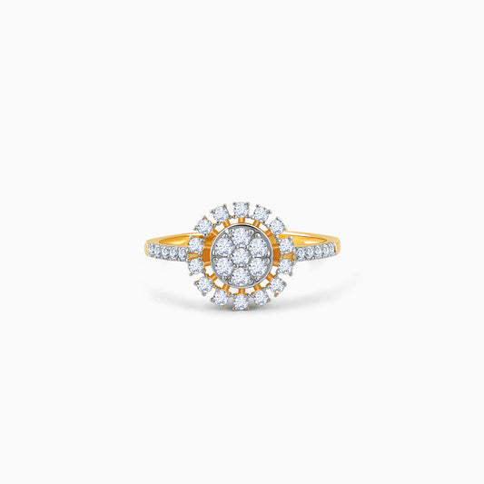 Gold Fiore Bloom Diamond Ring