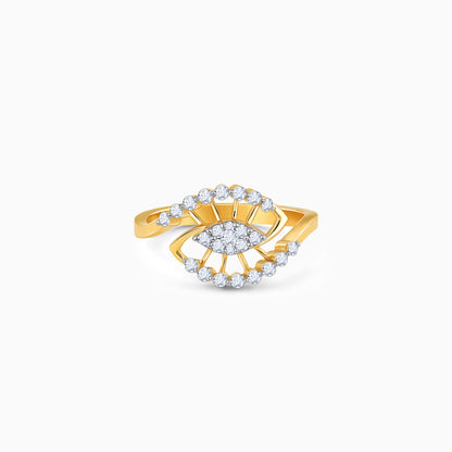 Gold Melifluos Diamond Ring