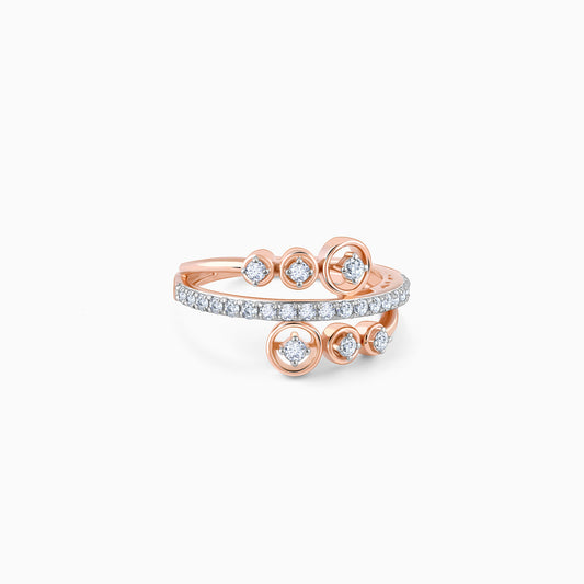 Rose Gold Dreamy Allure Diamond Ring