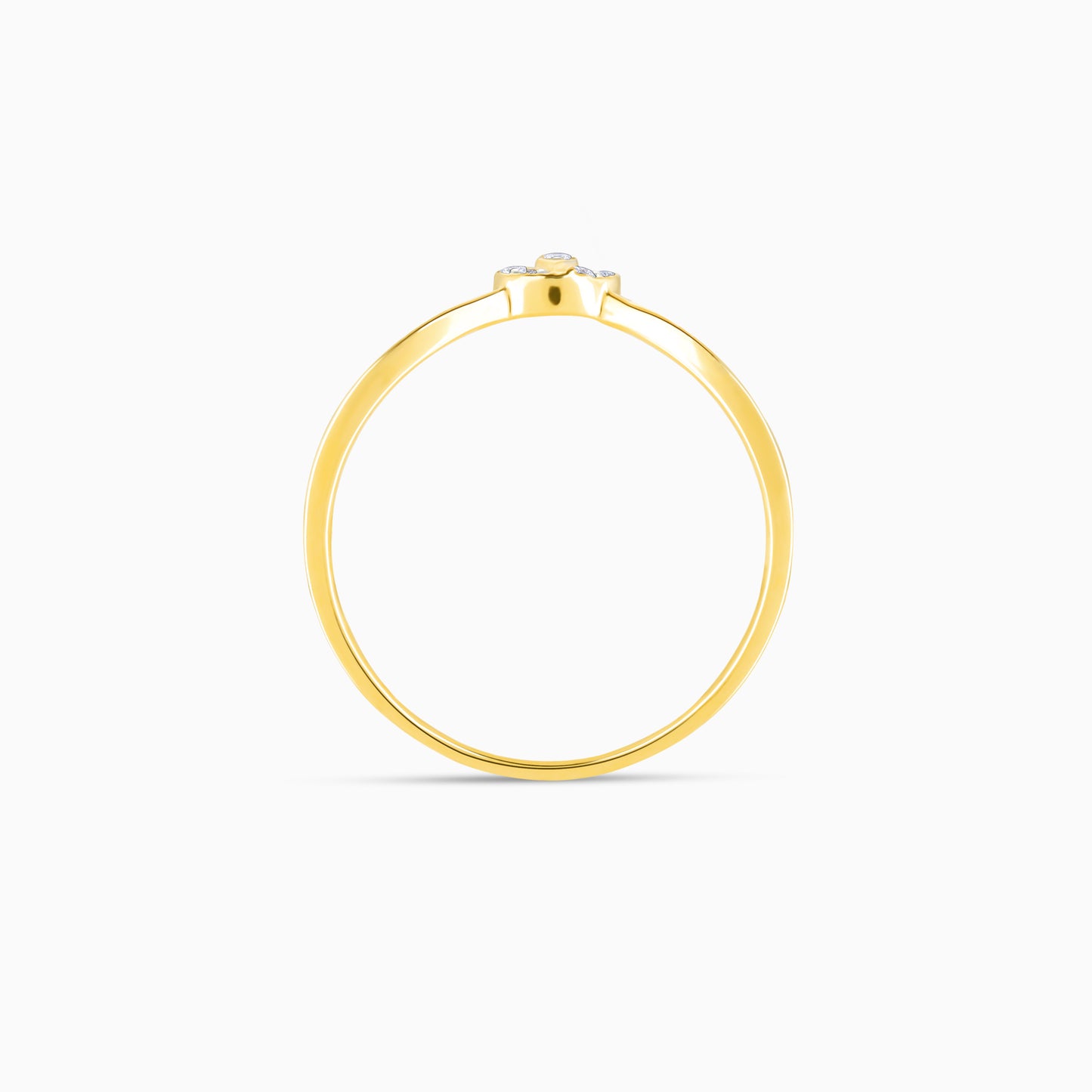 Gold Blooming Glory Diamond Ring