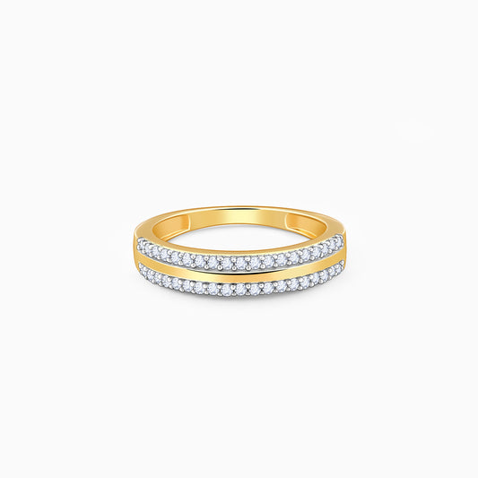 Gold Relucire Diamond Ring