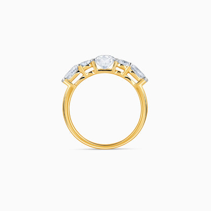 Gold Diva Diamond Ring