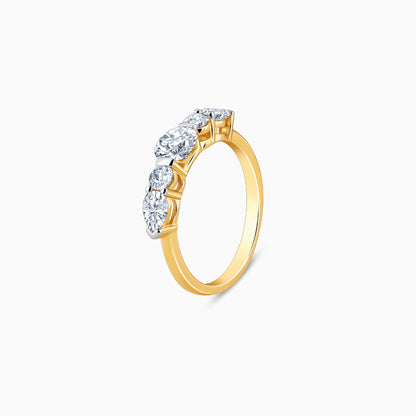 Gold Diva Diamond Ring