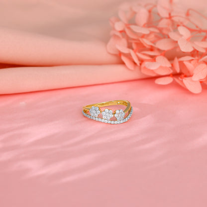 Gold Roseate Dream Diamond Ring