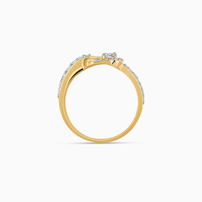 Gold Leafylicious Diamond Ring